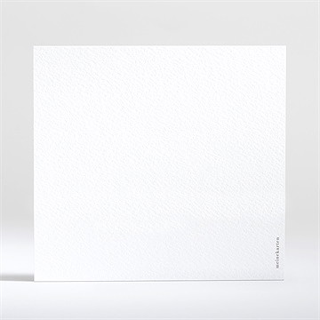Einladung Hochzeitsjubiläum Blanco 15X14cm (N311249) - vue 2