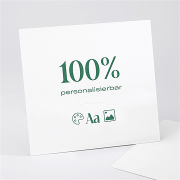 Einladung Hochzeitsjubiläum Blanco 15X14cm (N311249) - vue 3