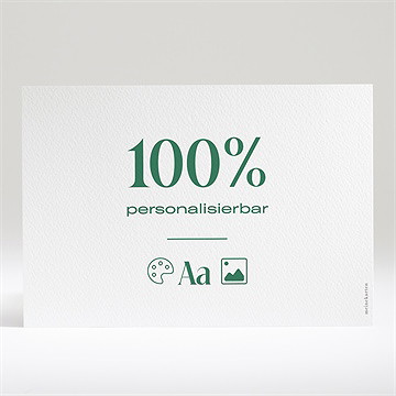 Geburtskarte Blanco - 21X14,5Cm (N14004)