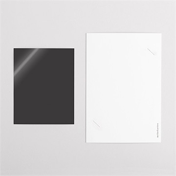 Geburtskarte Blanco Duo Geburt (N23132) - vue 6