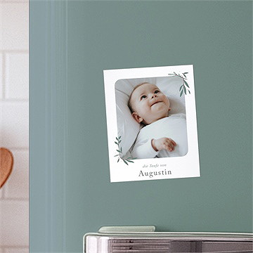 Einladung Taufe Verspielte Fotokarte - vue 2