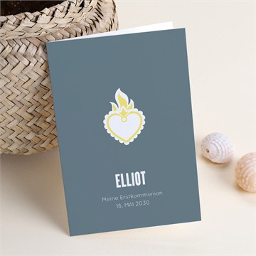 Einladung Kommunion Heiliges herz