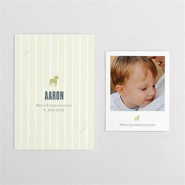 Einladung Kommunion Lamm - Vue d'ensemble