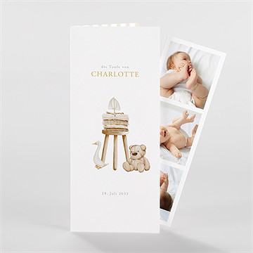 Einladung Taufe Bär Und Meer