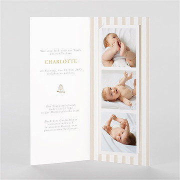 Einladung Taufe Bär Und Meer - vue 2