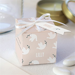 Geschenkbox Kommunion flug der tauben