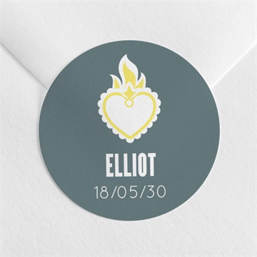 Aufkleber Kommunion Heiliges herz