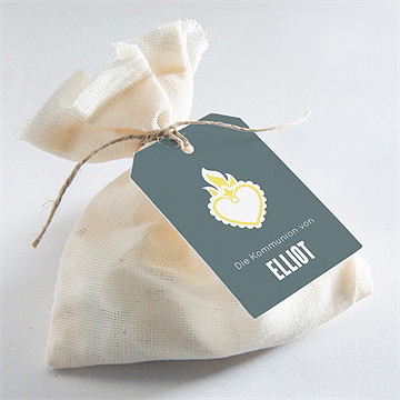 Geschenkanhänger Kommunion Heiliges Herz - Vue 2