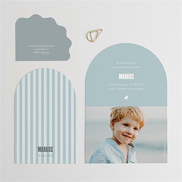 Einladung Taufe Mein Hirte - vue 4