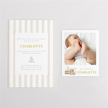 Einladung Taufe Bär Und Meer Duo - vue 3