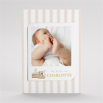 Einladung Taufe Bär Und Meer Duo - Vue 5