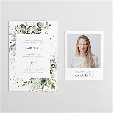 Einladung Konfirmation Atemzug - Duo - vue 3