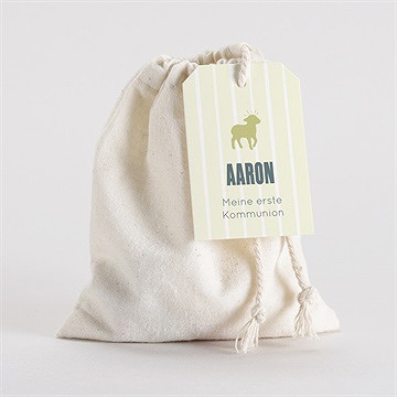 Geschenkbeutel Kommunion Lamm