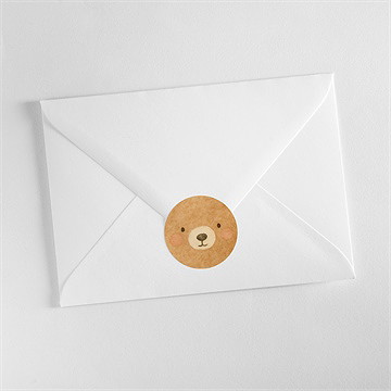 Sticker Geburt Kuschelbär - vue 3