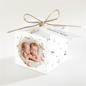 Geschenkbox Taufe Wald