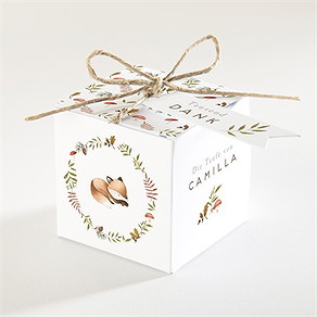 Geschenkbox Taufe füchslein