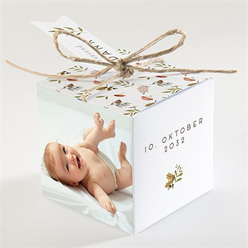 Geschenkbox Taufe Füchslein - vue 2