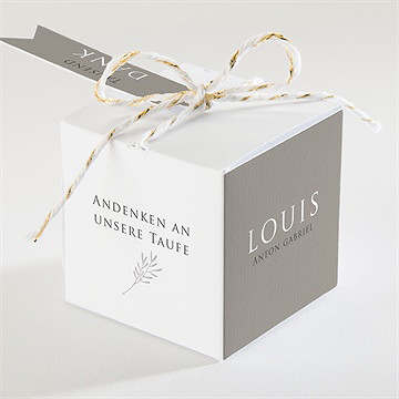Geschenkbox Taufe Zwillinge - vue 2