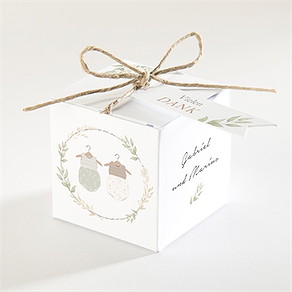 Geschenkbox Taufe zwillingsbody
