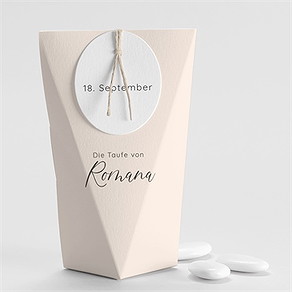 Geschenkbox Taufe teddybär - schachtel