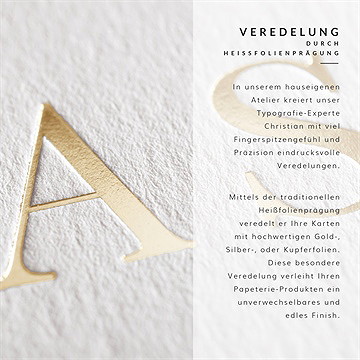 Einladung Kommunion Vogelschwarm - Mit Gold - vue 5