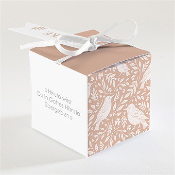 Geschenkbox Kommunion Vogelschwarm - vue 2