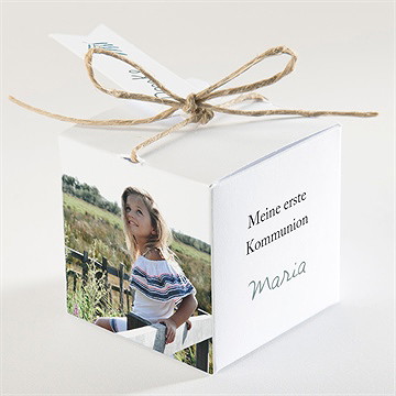 Geschenkbox Kommunion Heiliges Aquarell - vue 2