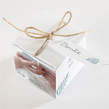Geschenkbox Kommunion Heiliges Aquarell - vue 3