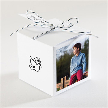 Geschenkbox Kommunion Kleine Taube - vue 2