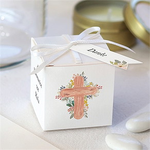 Geschenkbox Kommunion symbole und glaube