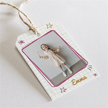 Geschenkanhänger Einschulung Endlich Schulanfang