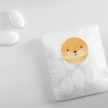 Sticker Geburt Füchslein - vue 4