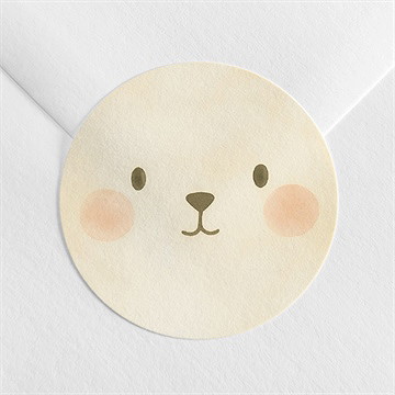 Sticker Geburt Kleines Häschen