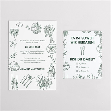 Hochzeitseinladung Bist Du Dabei? - vue 3