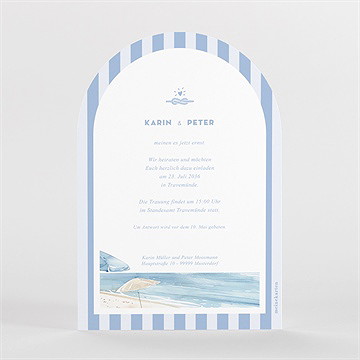 Hochzeitseinladung Am Meer - vue 2