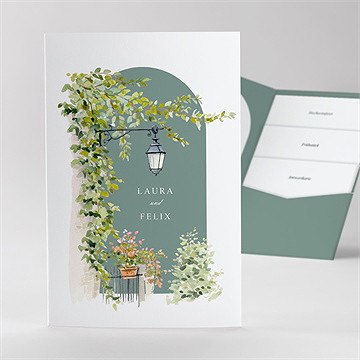 Hochzeitseinladung Gartenhochzeit