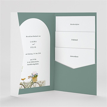 Hochzeitseinladung Gartenhochzeit - vue 2