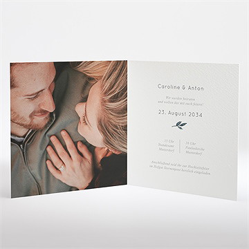 Hochzeitseinladung Nur Wir - vue 2