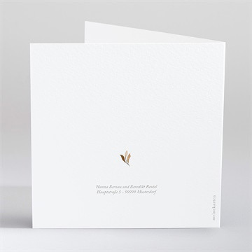 Hochzeitseinladung Herbstmotiv - vue 4