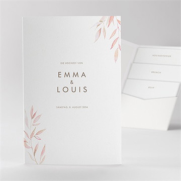 Hochzeitseinladung Bohème-Stil