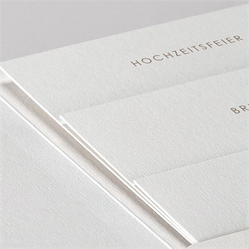 Hochzeitseinladung Bohème-Stil - vue 3