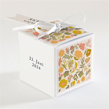 Geschenkbox Hochzeit Peace And Love - vue 2