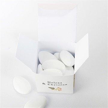 Geschenkbox Hochzeit Peace And Love - vue 4
