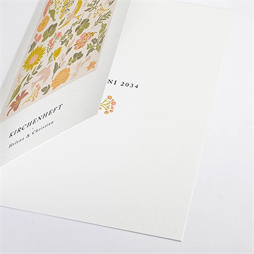 Kirchenheft Hochzeit Peace And Love - vue 2