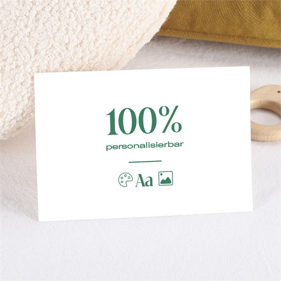 Geburtskarte Blanco - 13,8x9,5cm (N11122) ref.N11122