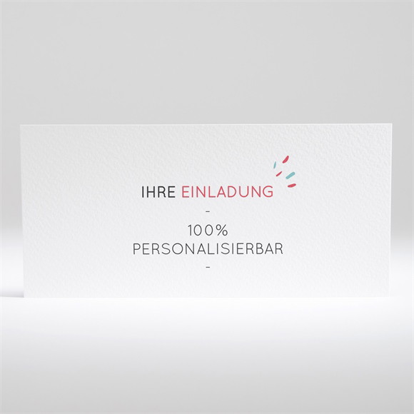 Hochzeitseinladung Blanco - 21x10cm (N13003) ref.N13003