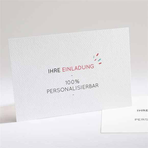Hochzeitseinladung Blanco - 14,5x21cm (N14101) ref.N14101
