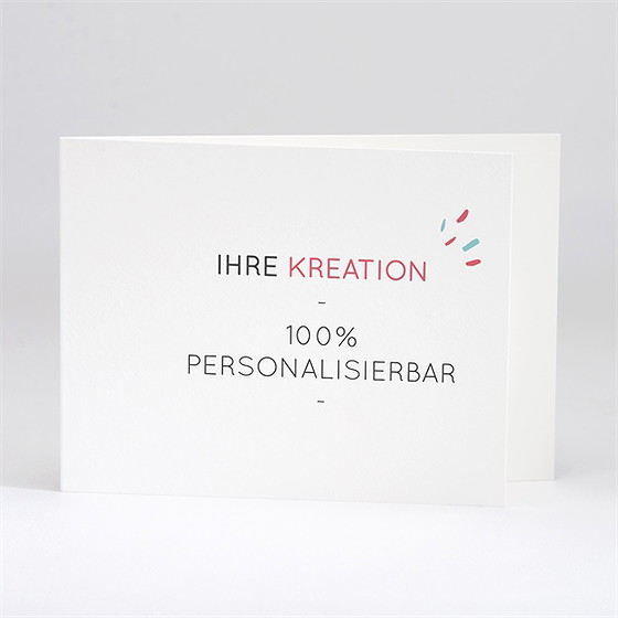 Geburtskarte Blanco - 15X10,5Cm (N51111)