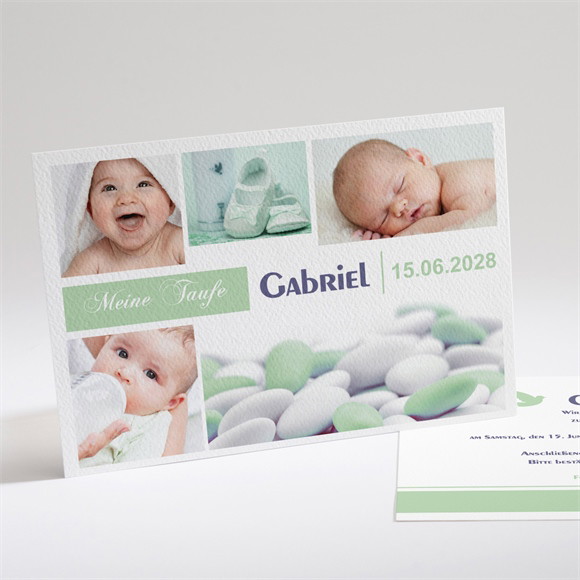 Einladung Taufe 5 Bilder ref.N14128