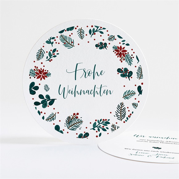 Weihnachtskarte Sträuchertanz ref.N32155